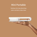 Mini mop, tabletop cleaning, sponge, car mounted tea table, glass monitor, wiping, no hand washing, tabletop mop