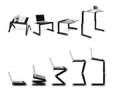Adjustable Laptop Desk with Mouse Pad