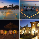 1Pc Solar Flame Flickering Lawn Lamp