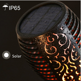 1Pc Solar Flame Flickering Lawn Lamp