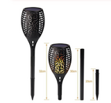 1Pc Solar Flame Flickering Lawn Lamp