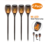 1Pc Solar Flame Flickering Lawn Lamp