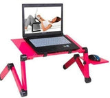 Adjustable Laptop Desk with Mouse Pad