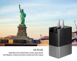 3 Port USB Adapter EU, US, UK Compatible